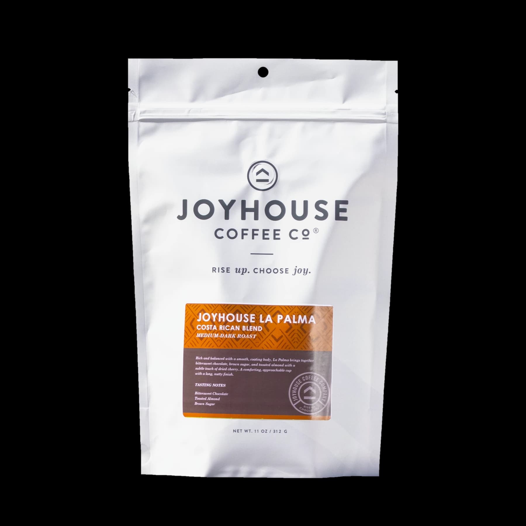 Joyhouse La Palma, medium-dark roast, 11 oz bag