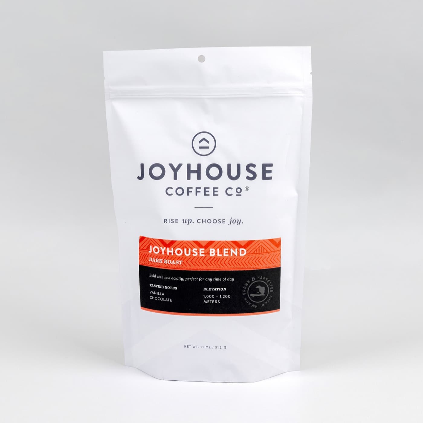 Joyhouse Blend, dark roast, 11 oz bag